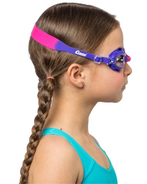 Gafas de Natación Cressi Seahorse Morado/Rosa | Seguras y Cómodas para Niños de 4 a 8 Años - Image 4